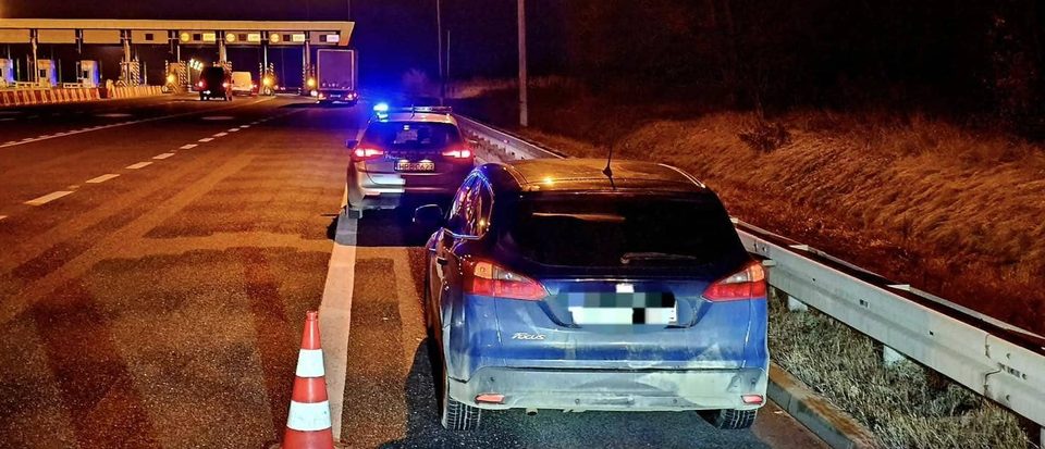 Dantejskie sceny na autostradzie A4