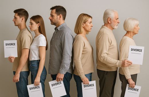 Miłość z rozsądku? Statystyki rozwodowe a wiek zawarcia małżeństwa.
