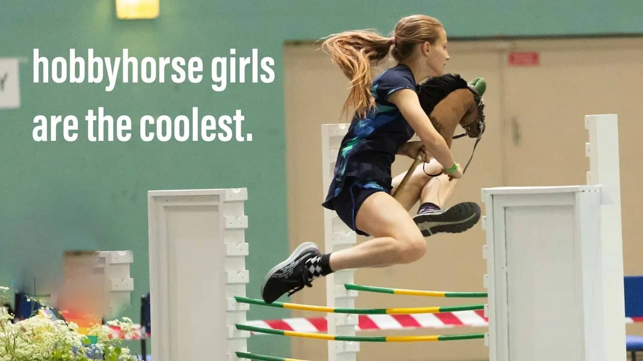 Pojeździli na "koniach" w Jeleniej Górze
