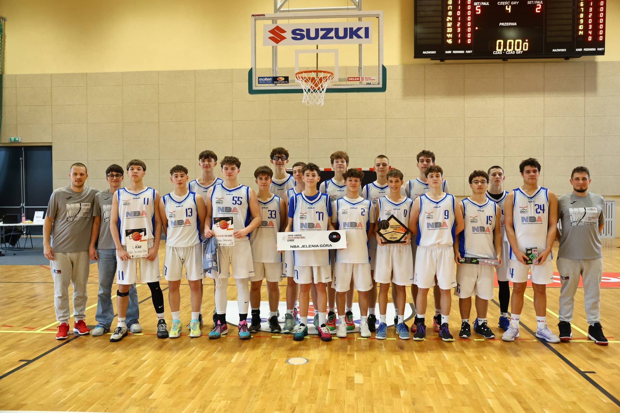 Nasze NBA z wicemistrzostwem międzynarodowej imprezy