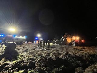 Nocna walka z pożarem