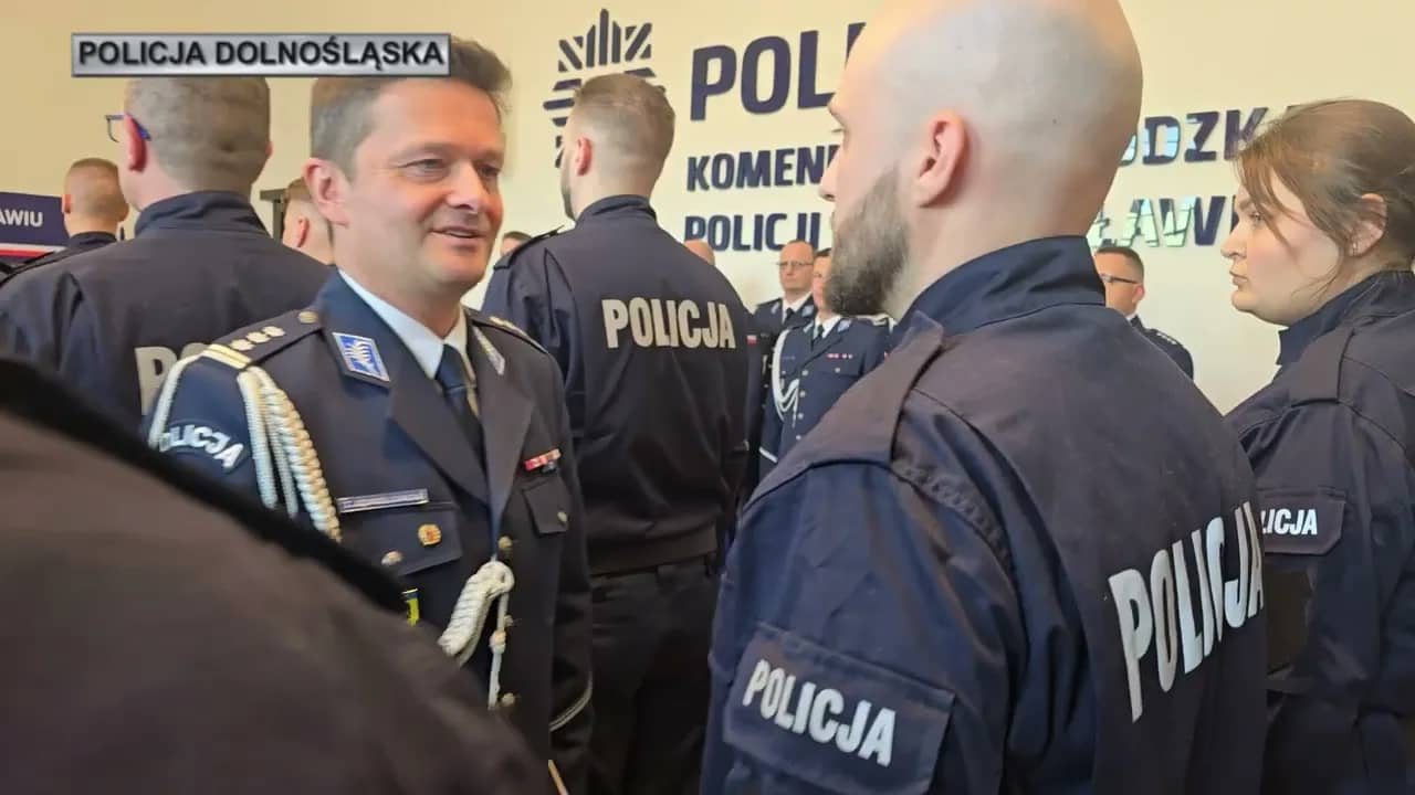 Nowi funkcjonariusze dołączają do dolnośląskiej Policji