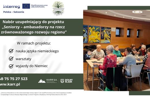 Kurs języka niemieckiego dla seniorów