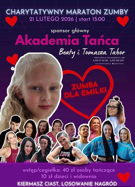Zumba dla Emilki