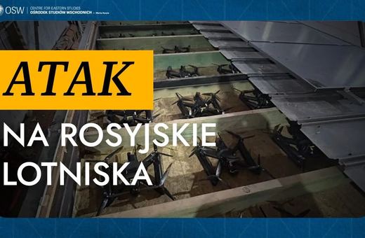 Spektakularny atak ukraińskich dronów