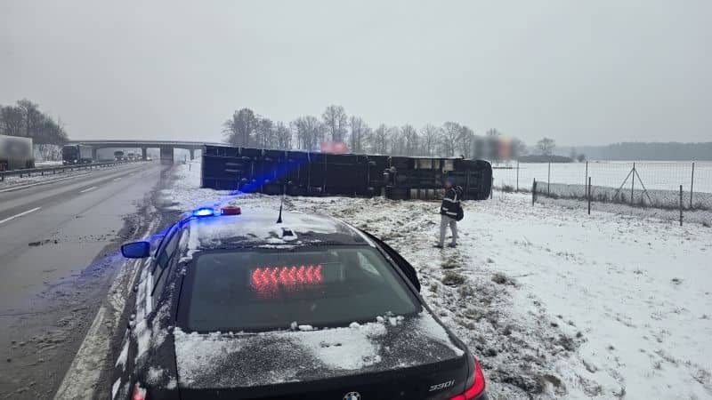Zamykają autostradę w kierunku Wrocławia