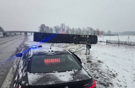 Zamykają autostradę w kierunku Wrocławia