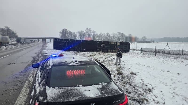 Zamykają autostradę w kierunku Wrocławia