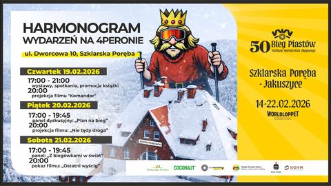 Harmonogram wydarzeń na 4Peronie