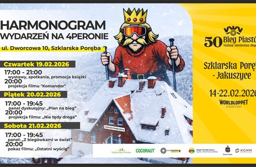 Harmonogram wydarzeń na 4Peronie