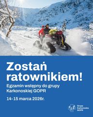 GOPR szuka nowych ratowników