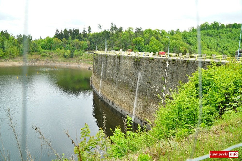 Coraz mniej wody w Pilchowicach