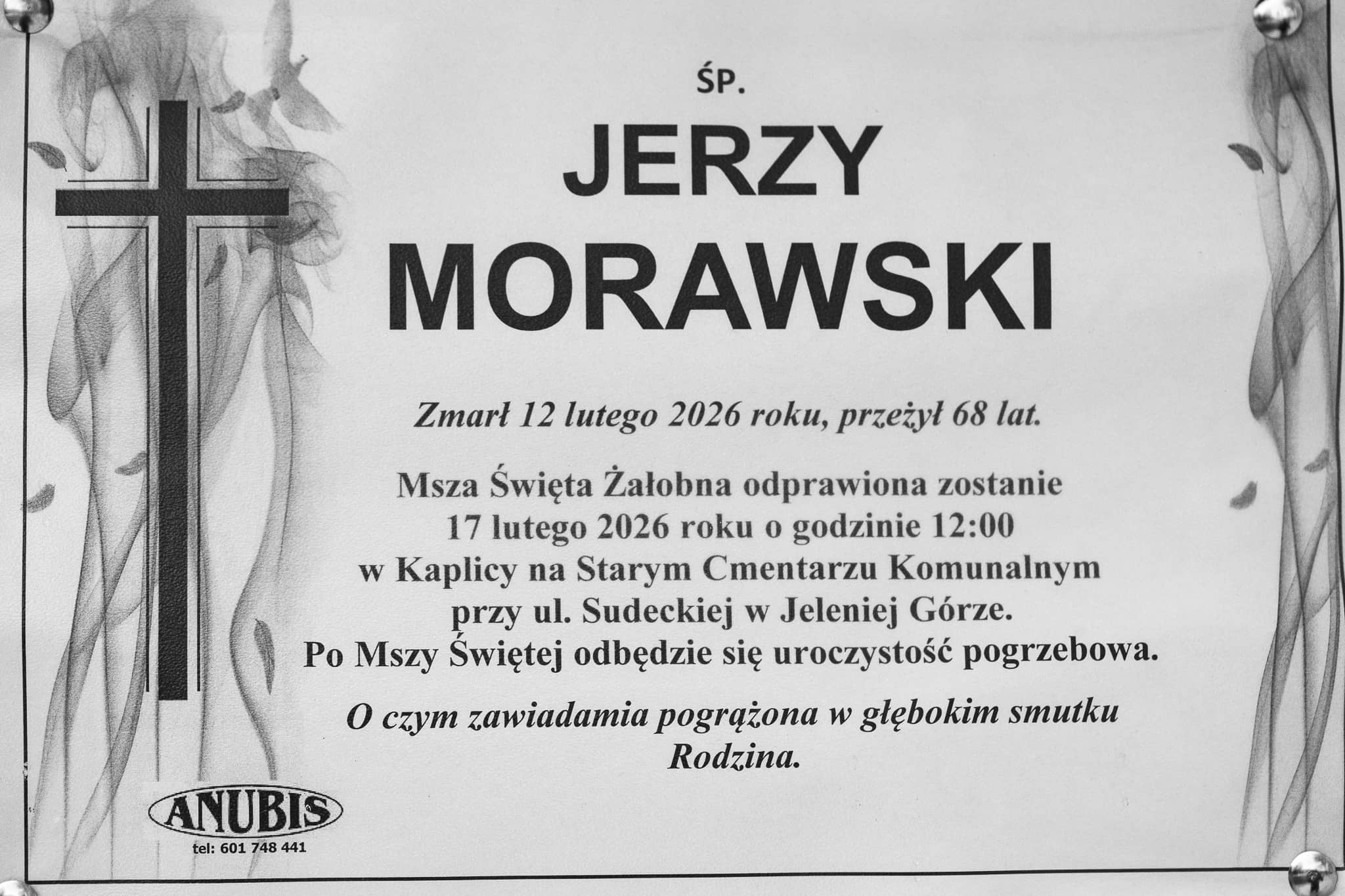 Zmarł Jerzy Morawski