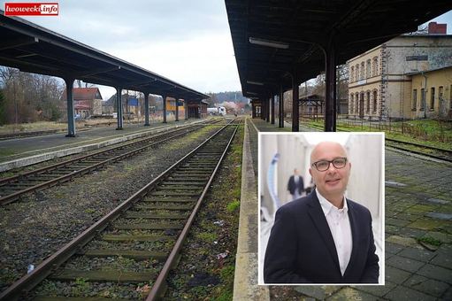 Poseł Robert Kropiwnicki interweniuje w sprawie dworca we Lwówku.