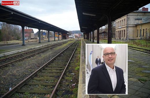 Poseł Robert Kropiwnicki interweniuje w sprawie dworca we Lwówku.