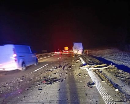 Paraliż na autostradzie. Znowu...
