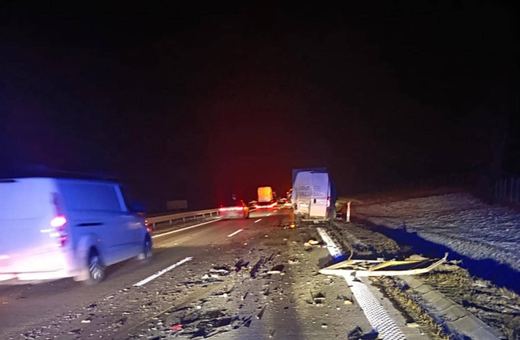 Paraliż na autostradzie. Znowu...