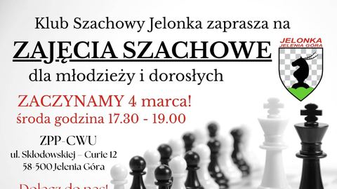 Szachy dla każdego. Nowe zajęcia w Jeleniej Górze