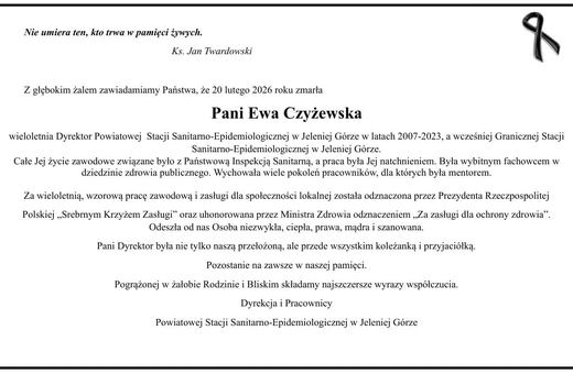 Zmarła Ewa Czyżewska