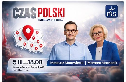 Spotkanie z Mateuszem Morawieckim w Jeleniej Górze. Otwarte wydarzenie dla mieszkańców