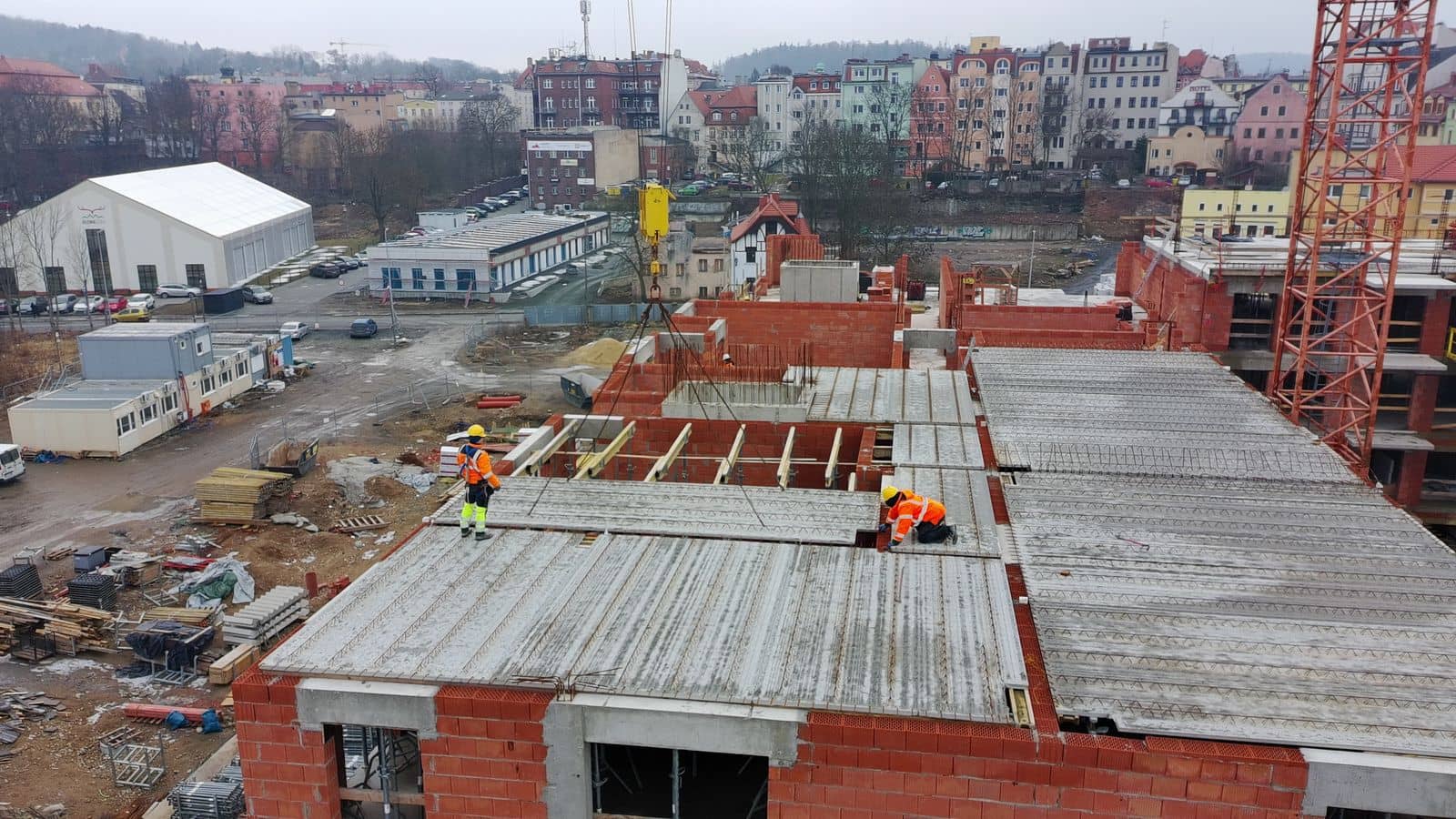 Mrozy nie zatrzymały budowy Nowej Młynówki