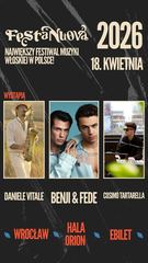 Włoski festiwal już w kwietniu. Festa Nuova we Wrocławiu przyciągnie fanów z regionu