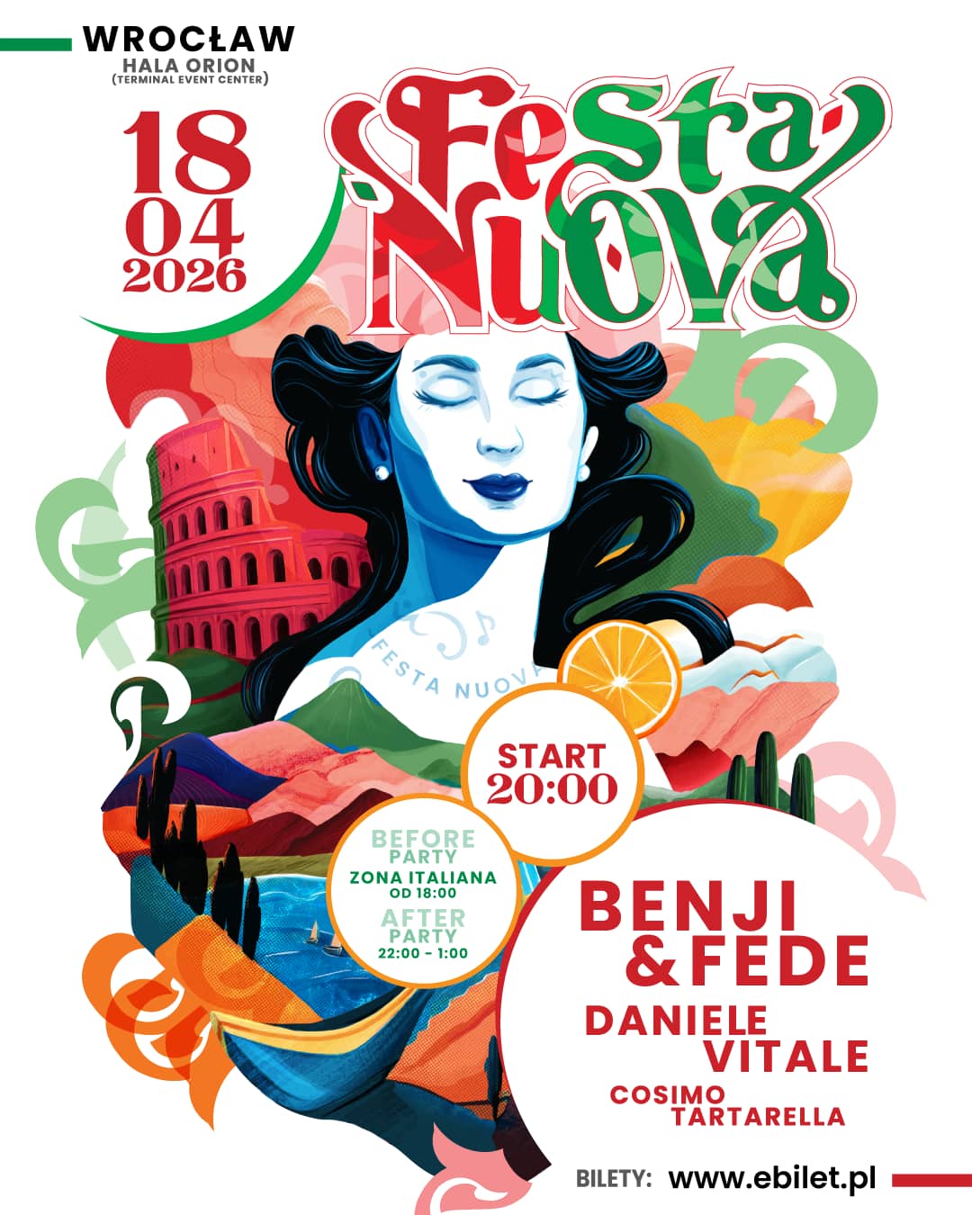 Włoski festiwal już w kwietniu. Festa Nuova we Wrocławiu przyciągnie fanów z regionu