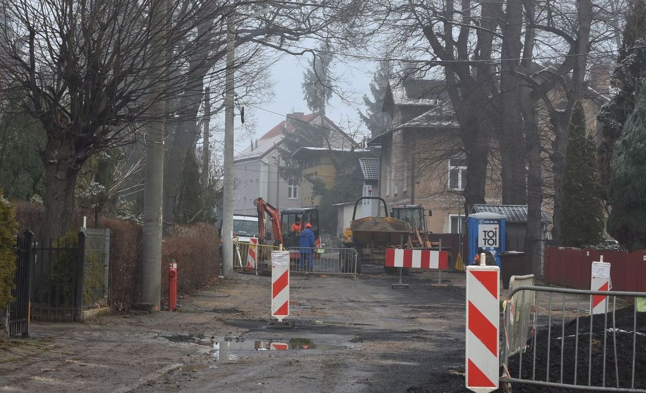 Prace na Juszczaka i Zamoyskiego