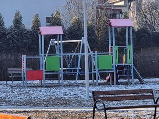 Plac zabaw po wielkiej przebudowie
