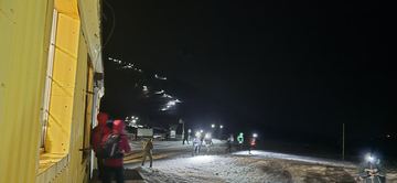 Sylwester na Śnieżce