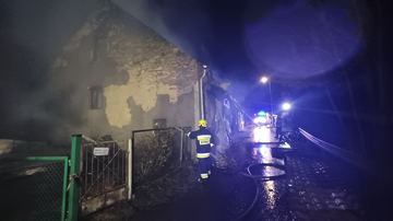 Pożar w Nowy Rok