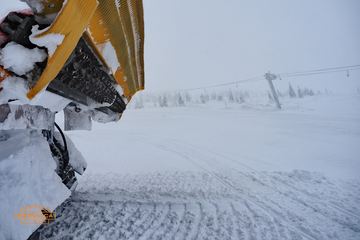 Mało śniegu na nartostradach