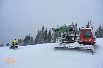 Mało śniegu na nartostradach