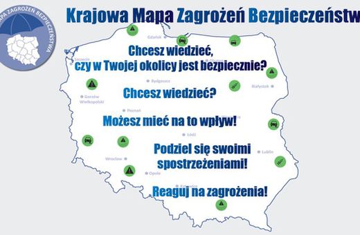Co zgłaszano na Krajowej Mapie Zagrożeń Bezpieczeństwa?