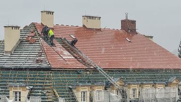 Trwa remont dachu "Jedynki"