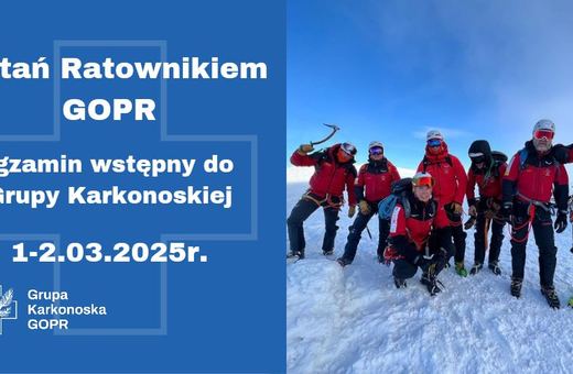 Nabór kandydatów na GOPR – owców