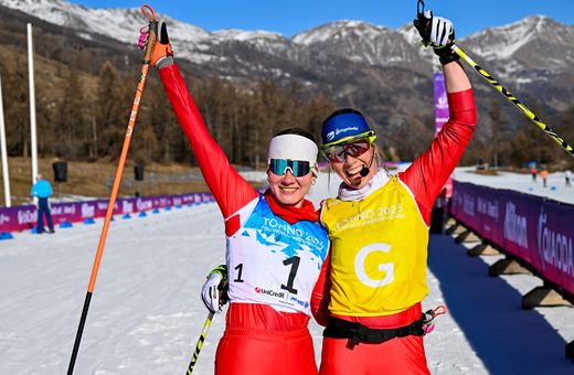 Ledwo widzi, ale brązowy medal zdobyła!