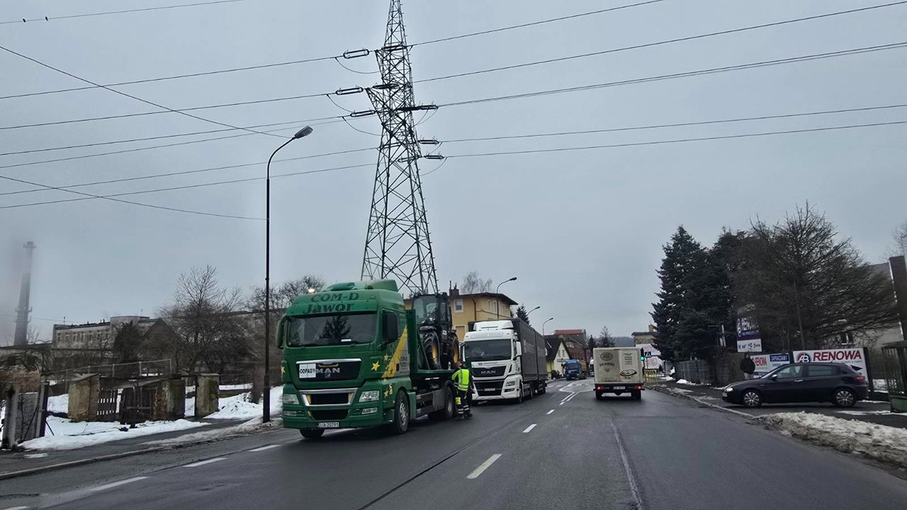 Awaria gazociągu na Grunwaldzkiej