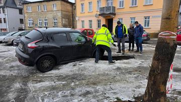 Niebezpieczny incydent na dawnym targowisku Flora