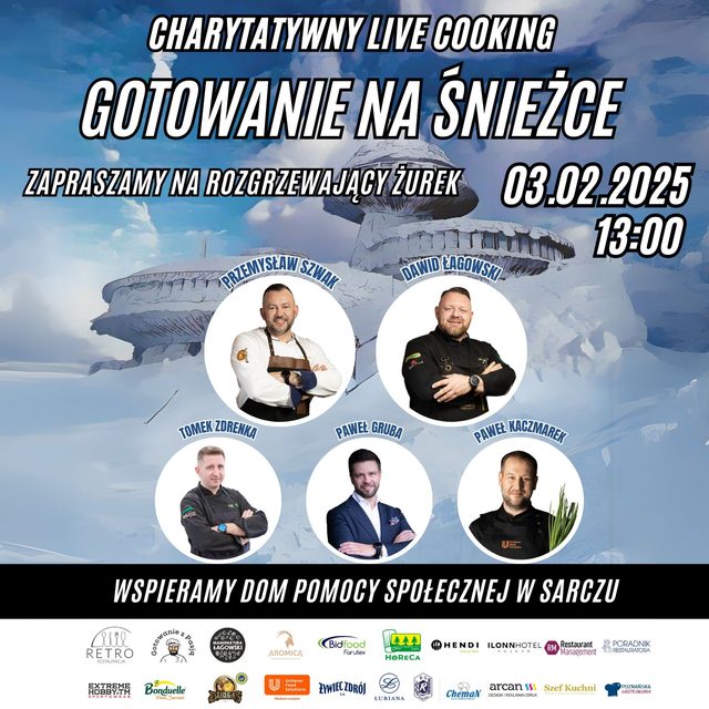Chcą gotować na... Śnieżce!