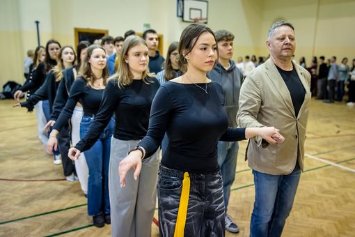 Przygotowania do studniówki trwają...