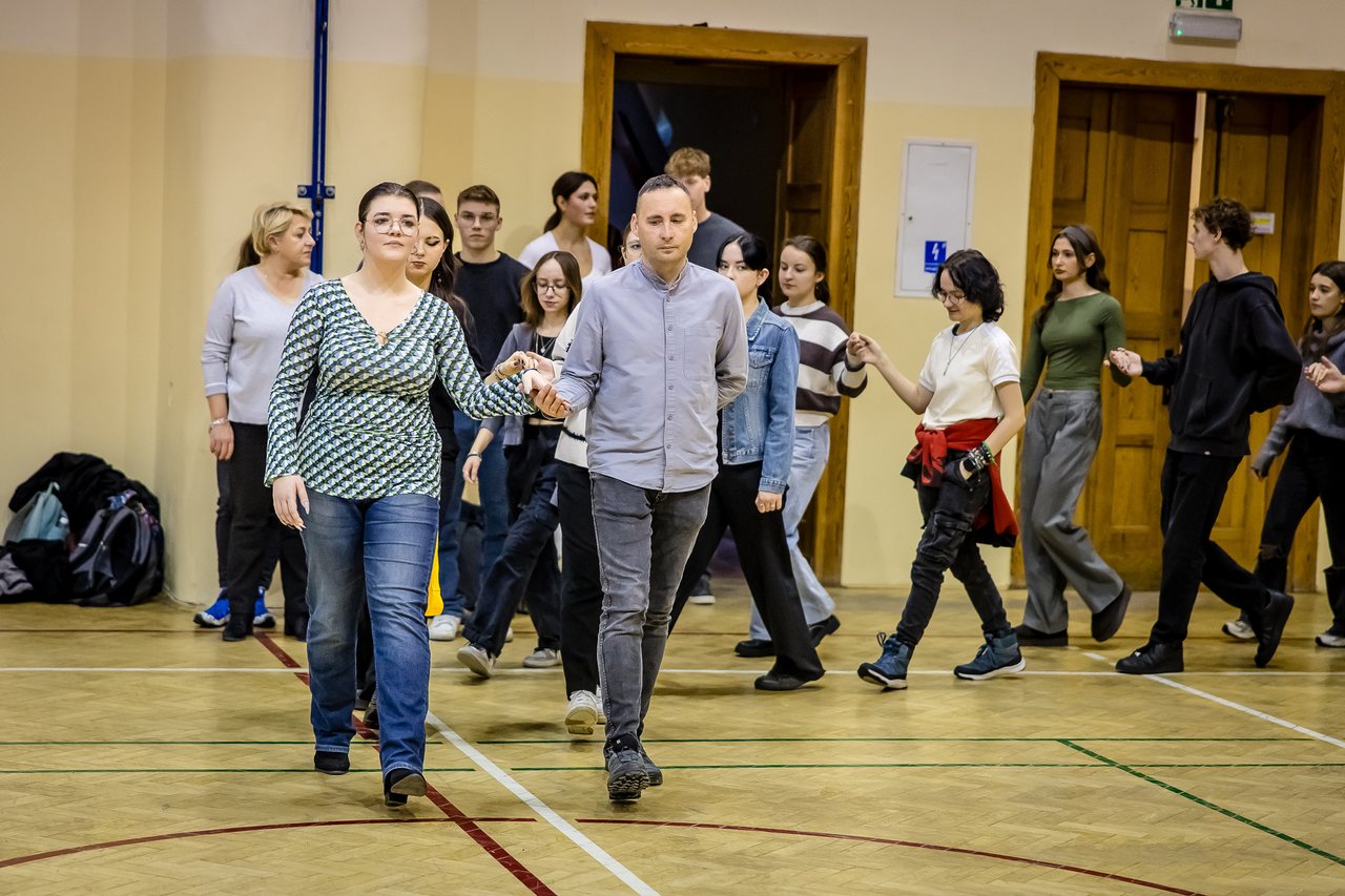 Przygotowania do studniówki trwają...