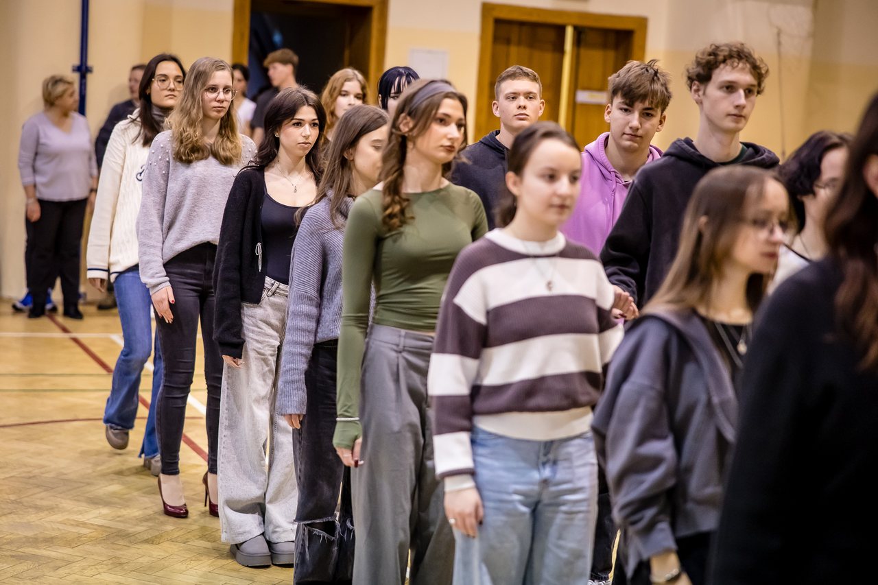 Przygotowania do studniówki trwają...