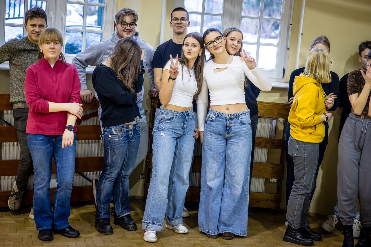 Przygotowania do studniówki trwają...