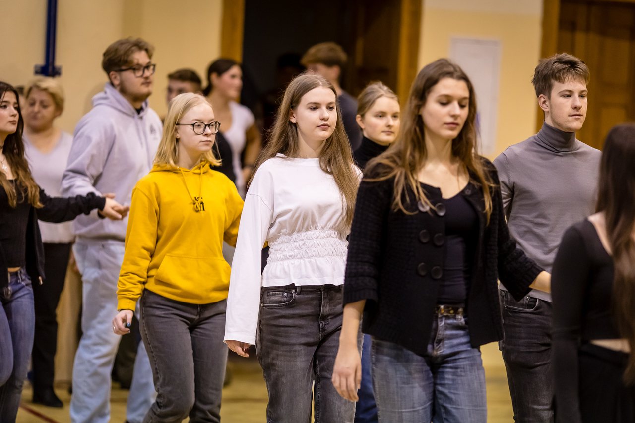 Przygotowania do studniówki trwają...