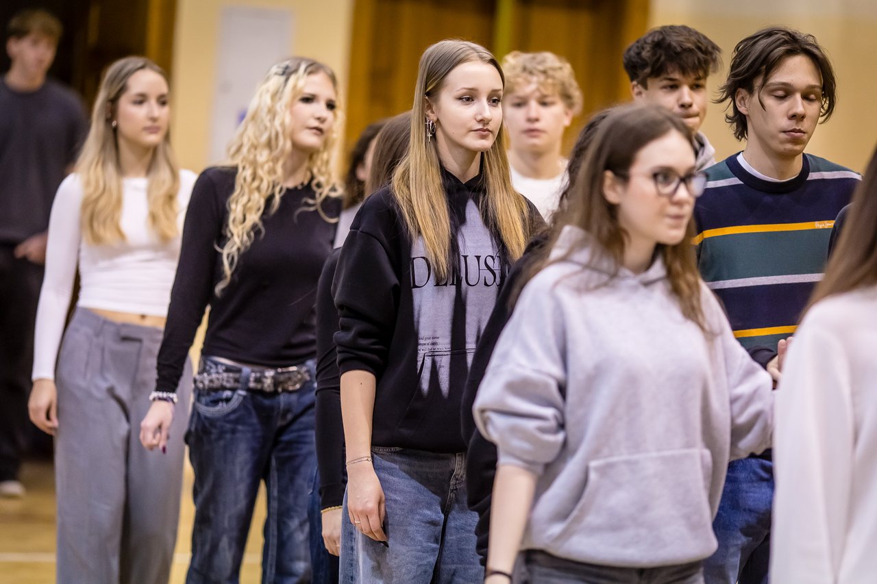 Przygotowania do studniówki trwają...