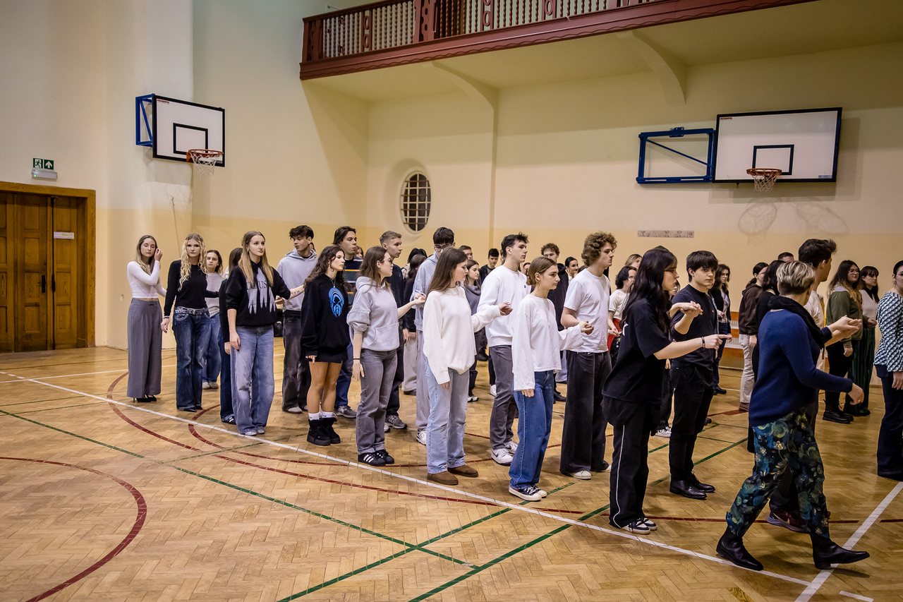 Przygotowania do studniówki trwają...