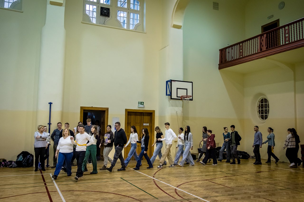 Przygotowania do studniówki trwają...