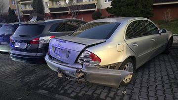 "Kosił" zaparkowane po kolei
