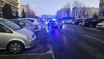 "Kosił" zaparkowane po kolei